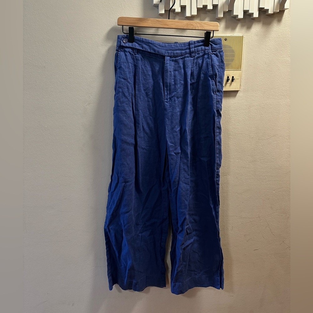 Madewell Linen Harlow Pant